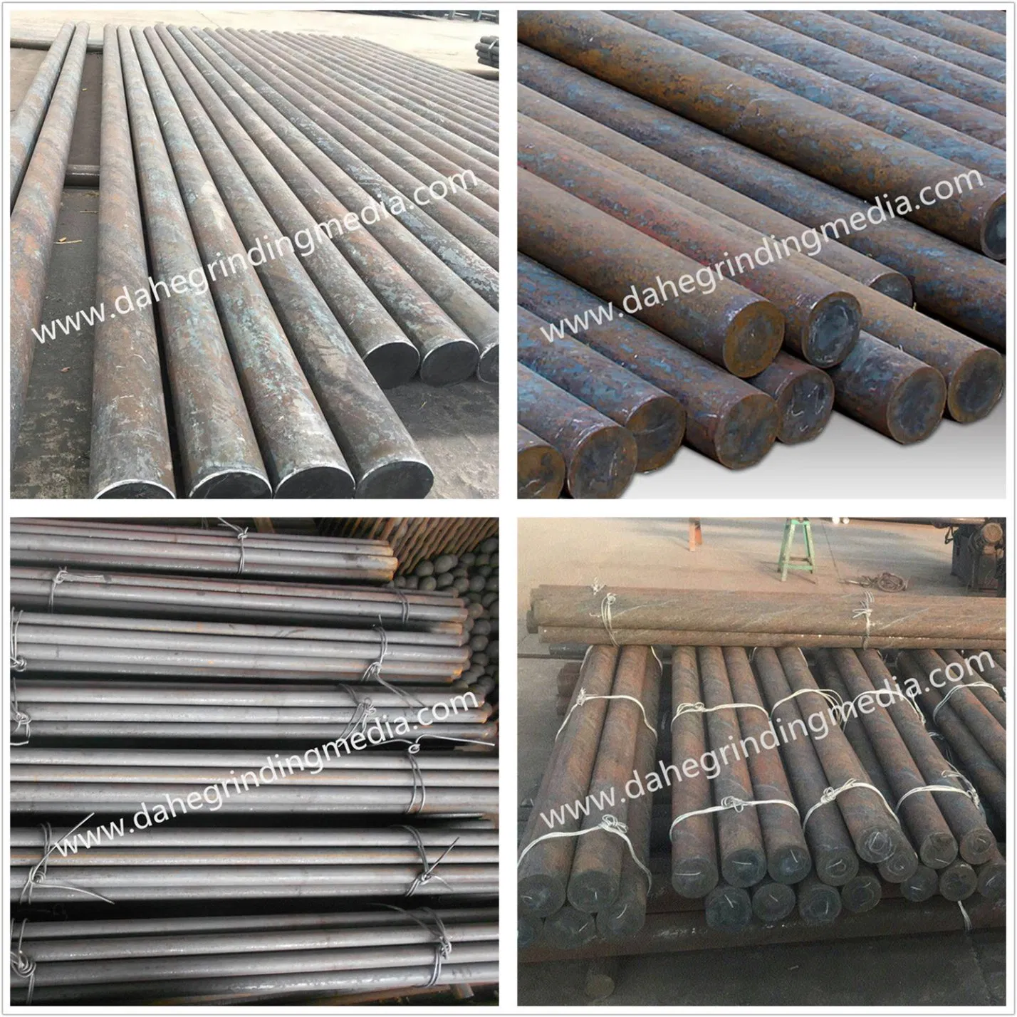 Supply Grinding Media Steel Rods Used in The Rod Mill