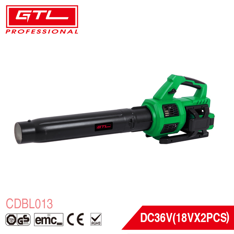 High Speed Electric Blower 36V Lithium Battery Powered Brushless Cordless Blower