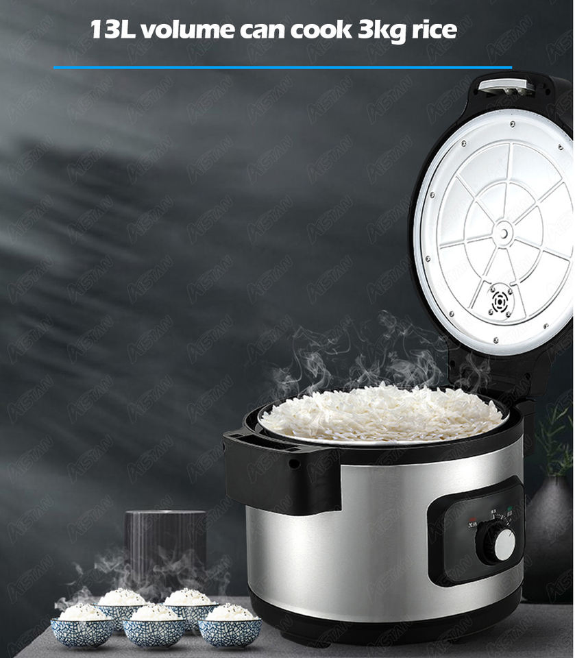 Heavybao Restaurant Kitchen Equipment Commercial Electric Industrial Rice Cooker Aluminum Nonstick for Catering Equipment