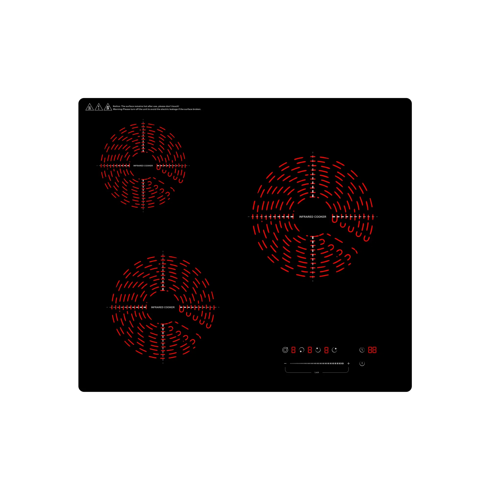 Smart Infrared Compact Cooker for Fast and Easy Meals