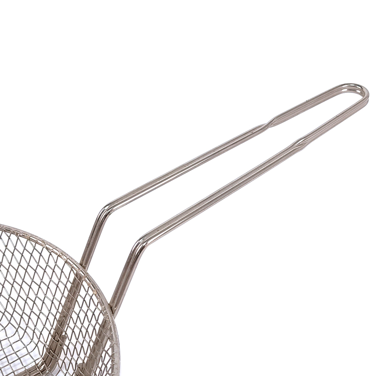 10" Medium Mesh Culinary Basket Stove Top Deep Frying Basket