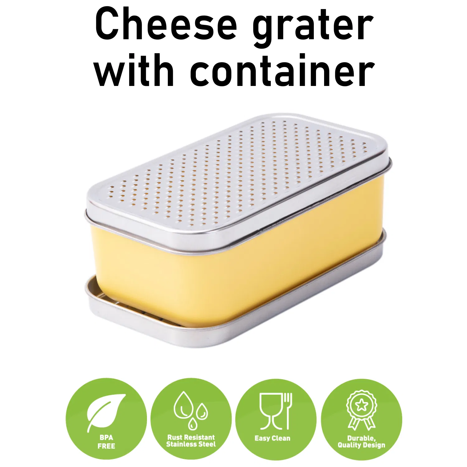 Тёрка для сыра и овощей с контейнером