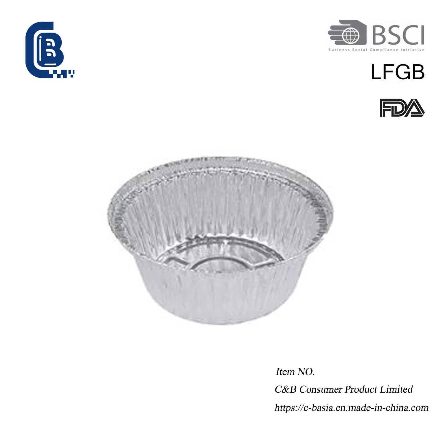 Disposable Aluminum Foil BBQ Container, Food Packaging & Storage Trays