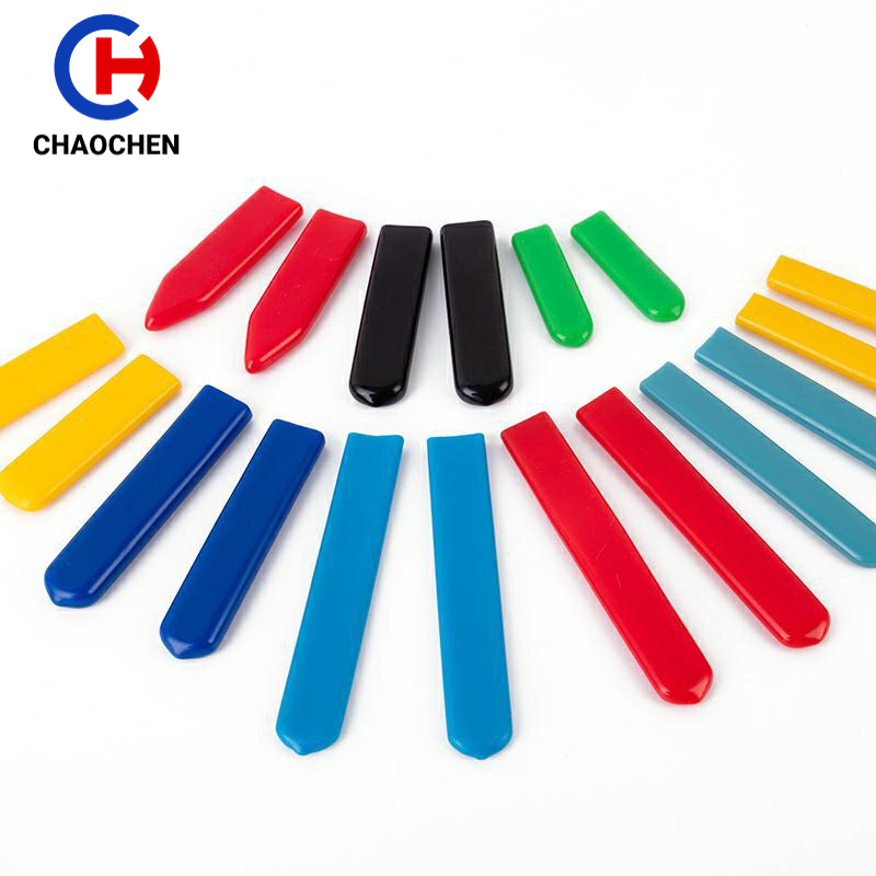 Factory Supply Blue Plastic PVC Handle Grip for Ball Valve Lever Handle Durable Rectangular End Cap Sleeve for Tools