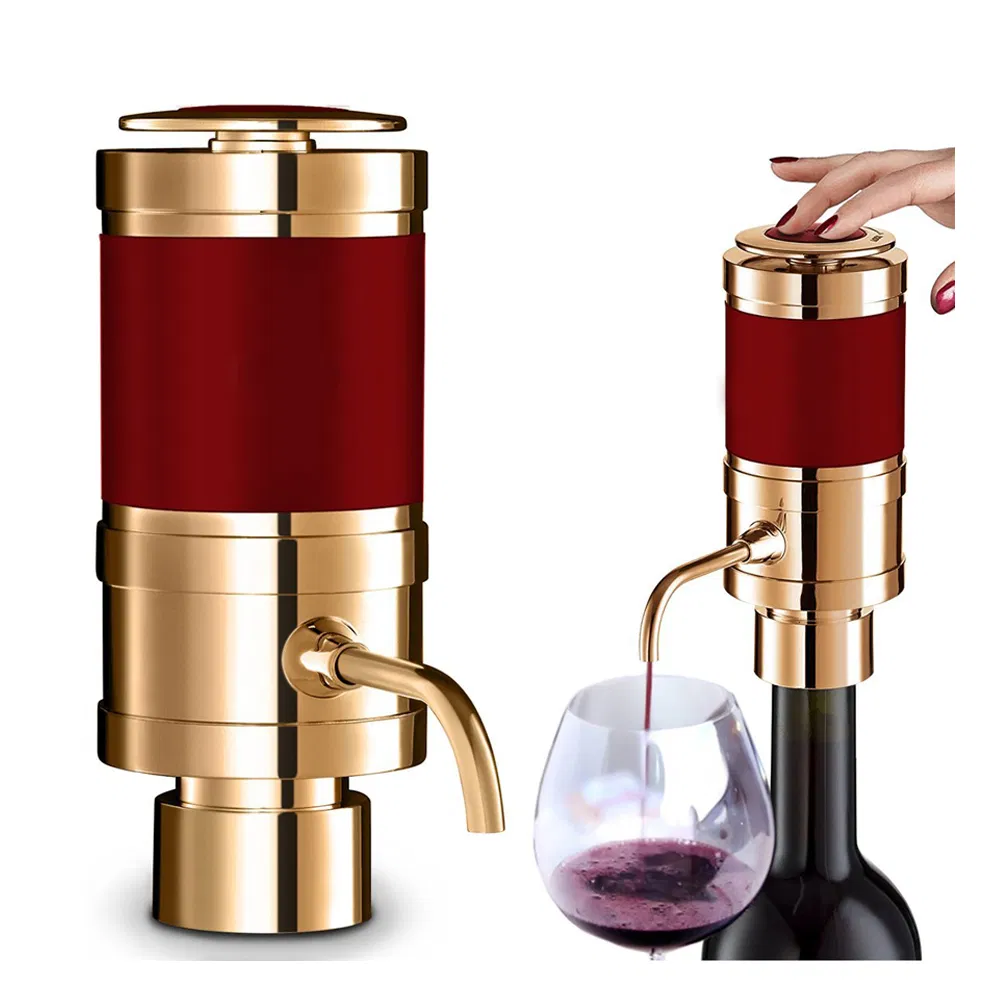 Party Manufacture Wine Aerator New Arrival with Aluminium Alloy