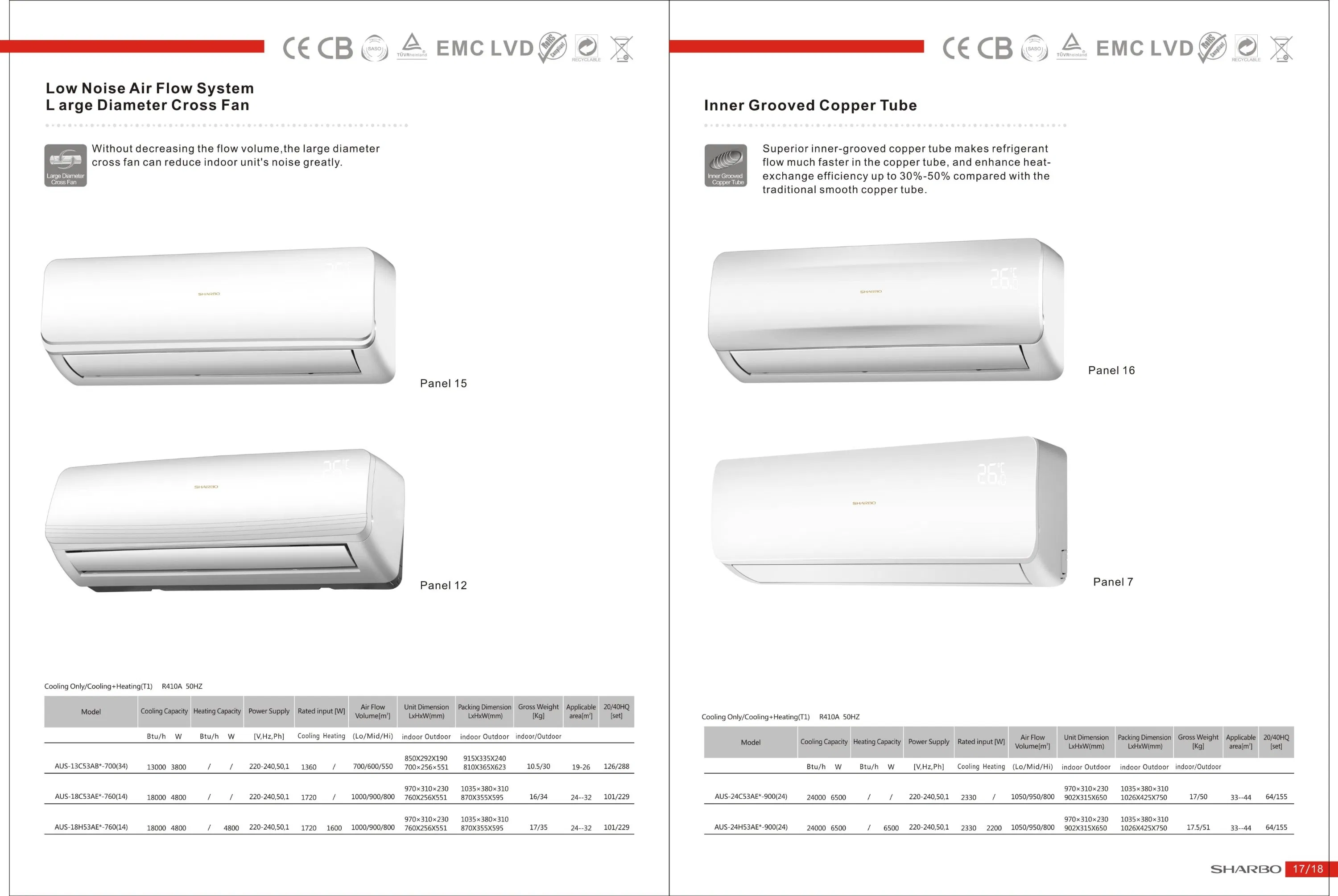Split Type Wall Mounted on/off Type Window Type Air Conditioner