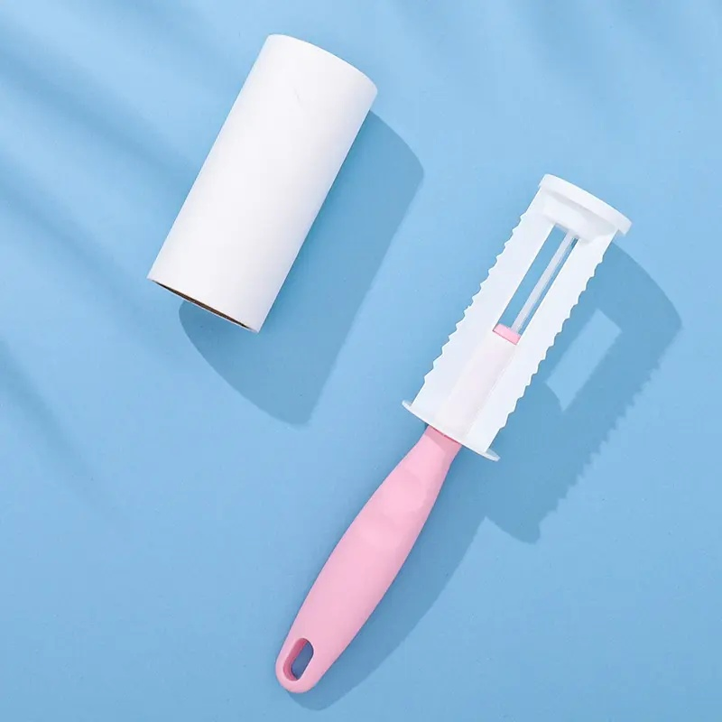 60sheets Pet Hair Lint Rollers Clothes Furniture Carpet Cleaning Brush Fuzz Fabric Shaver Portable Lint Remover