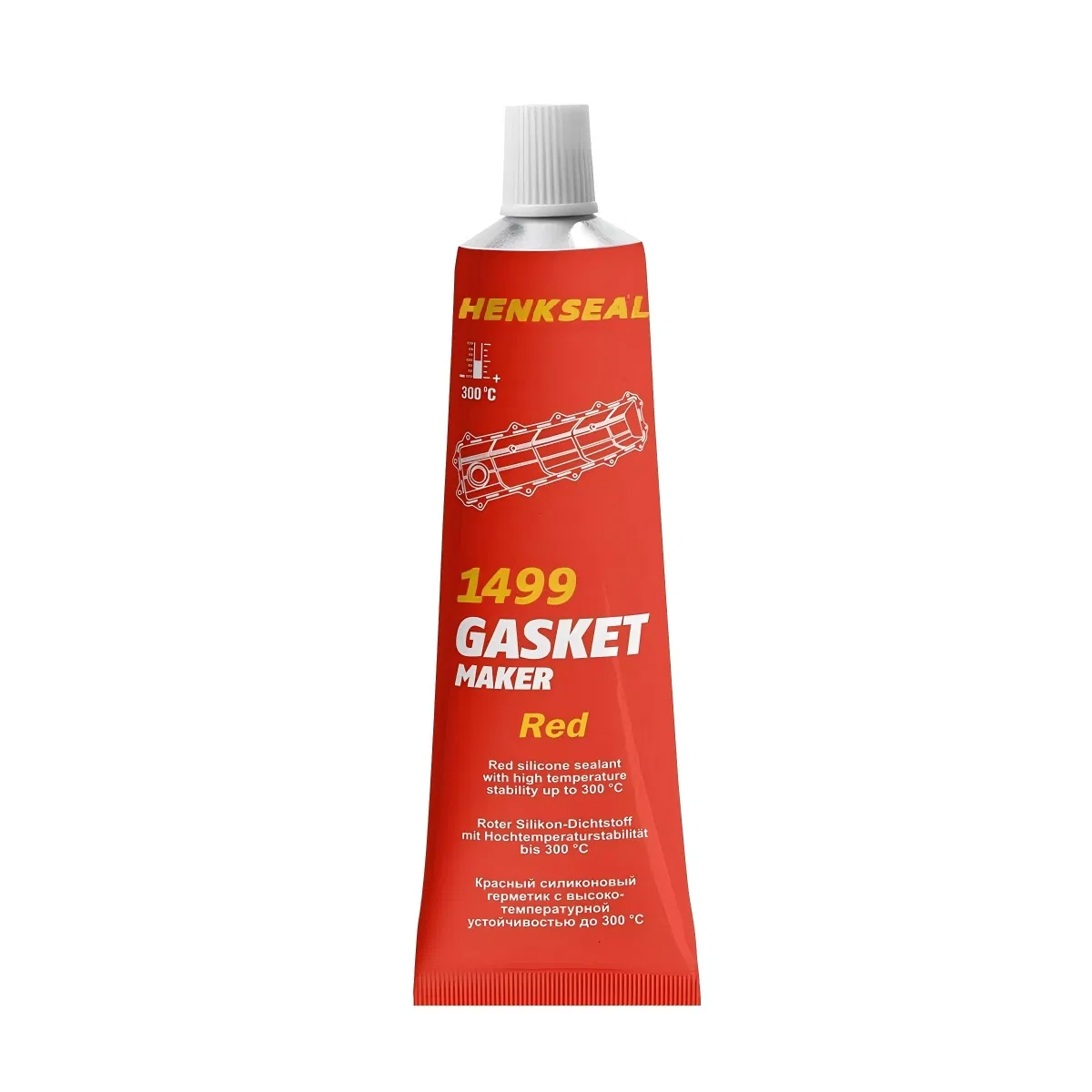 Henkseal® Gakset Maker Silicone Sealant Paste for Engines 230 Degrees Adhesive