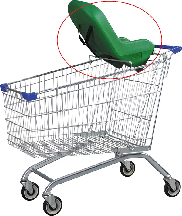 Supermarket Shopping Trolley Plastic Baby Seat