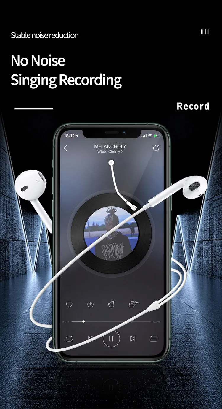 Наушники Earpods Lightning для iPhone A1748