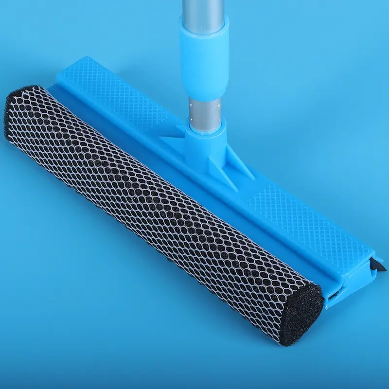Aluminum Alloy Double-Sided Rubber Scraper Telescopic Window Cleaner Set for Car Glass Cleaning Cleaning Brushes Product