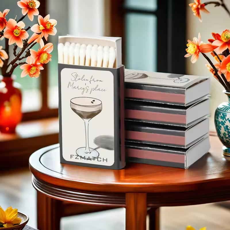 Custom Printed Matchboxes for Safety Wooden Matches - Wholesale
