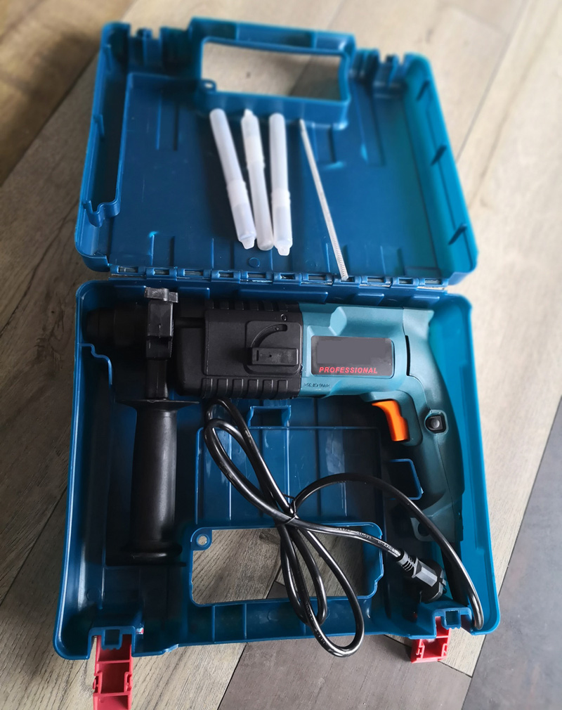 Tolhit Wall Drilling Machine Industrial Electric Hammer Drill for Concrete 500W 20mm