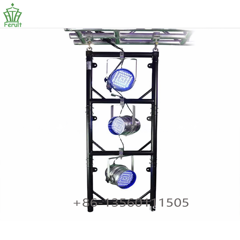 User-Friendly Lightweight Portable Heavy-Duty Ladder Lighting Truss Stand for Easy Setup