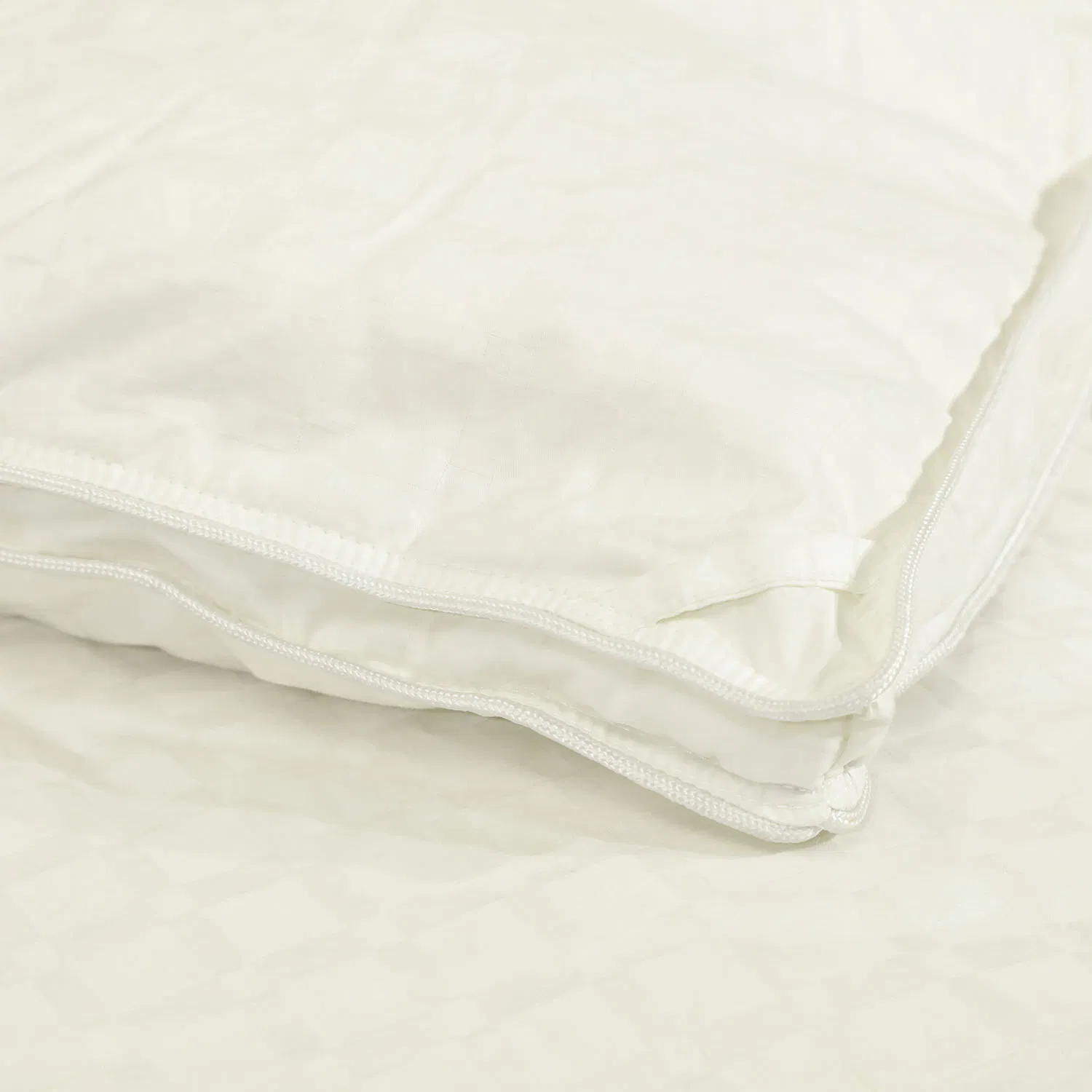 Super Warm White Cotton Fabric 90% White Goose Down Insert Duvet