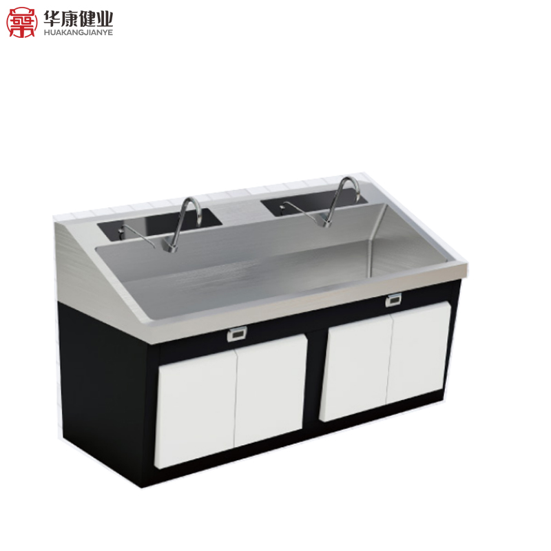Customized Stainless Steel Hands Free Surgical Scrub Sink Medical Operating Room Sink