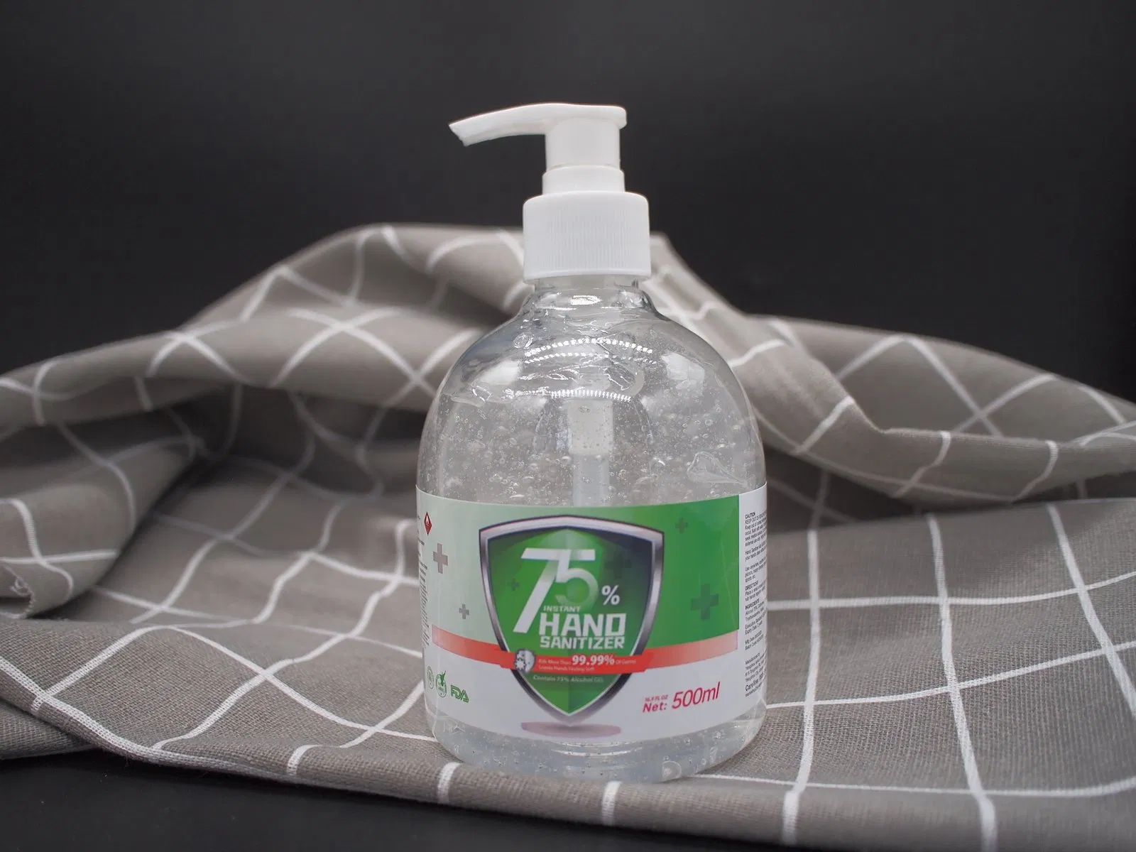 FDA CE OEM 500ml Rinse-Free Antibacterial Hygienic Instant Hand Sanitizer for Hand Cleanser Effective Kills 99.9% Germs 10