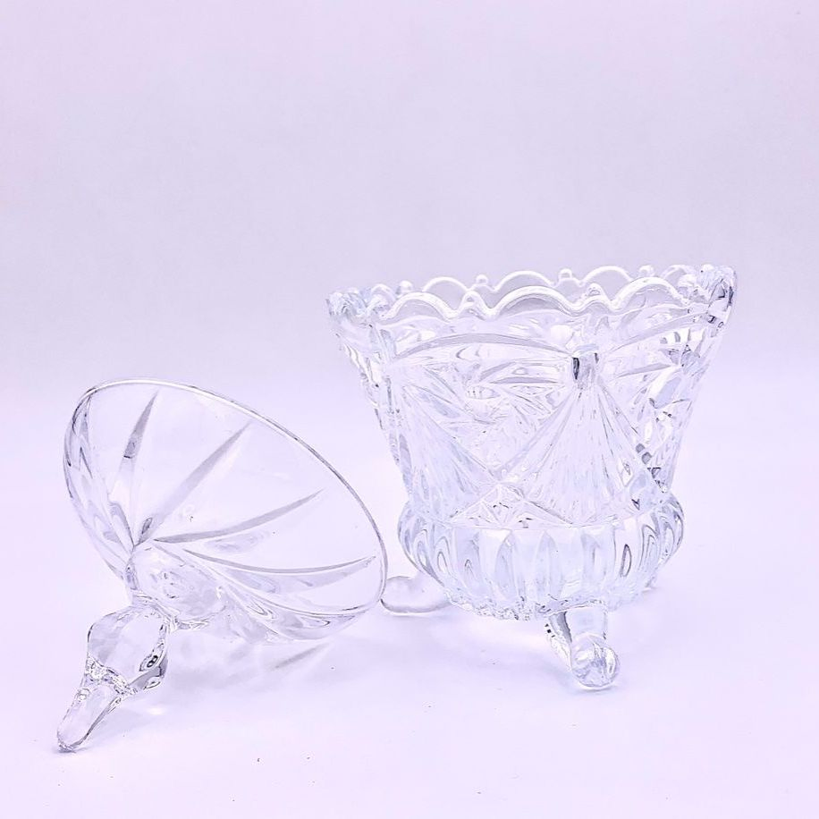 Vintage Three Legs Medium Storage Jars