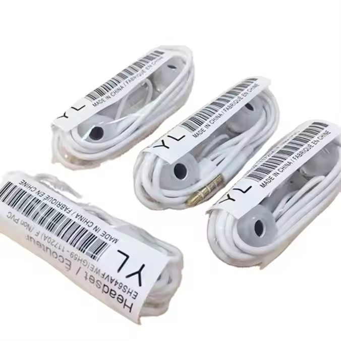 Original Factory in- Ear J5 Yl Wired Earphone with Mic Eo-Eg920 3.5mm Plug-in Headphone for S6 S4 S3