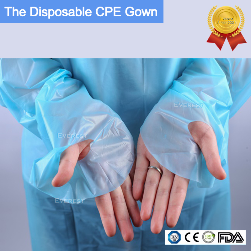 Disposable CPE Protective Gown