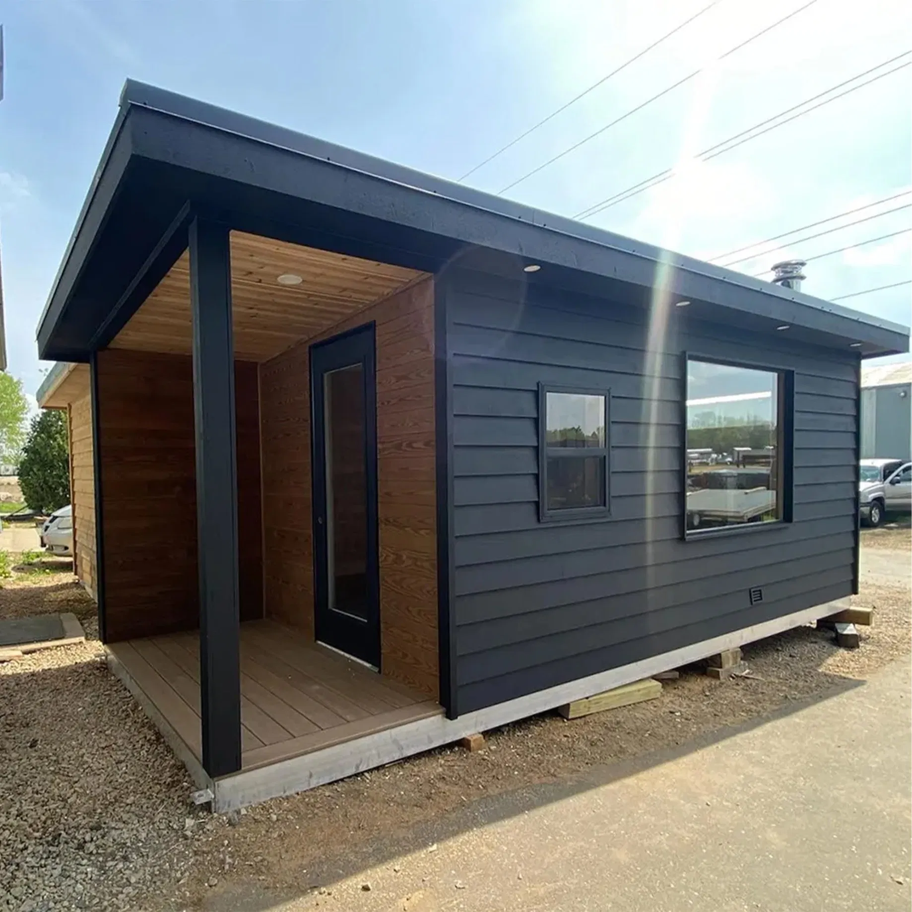 Инфракрасная сауна-бочка для улицы на заказ