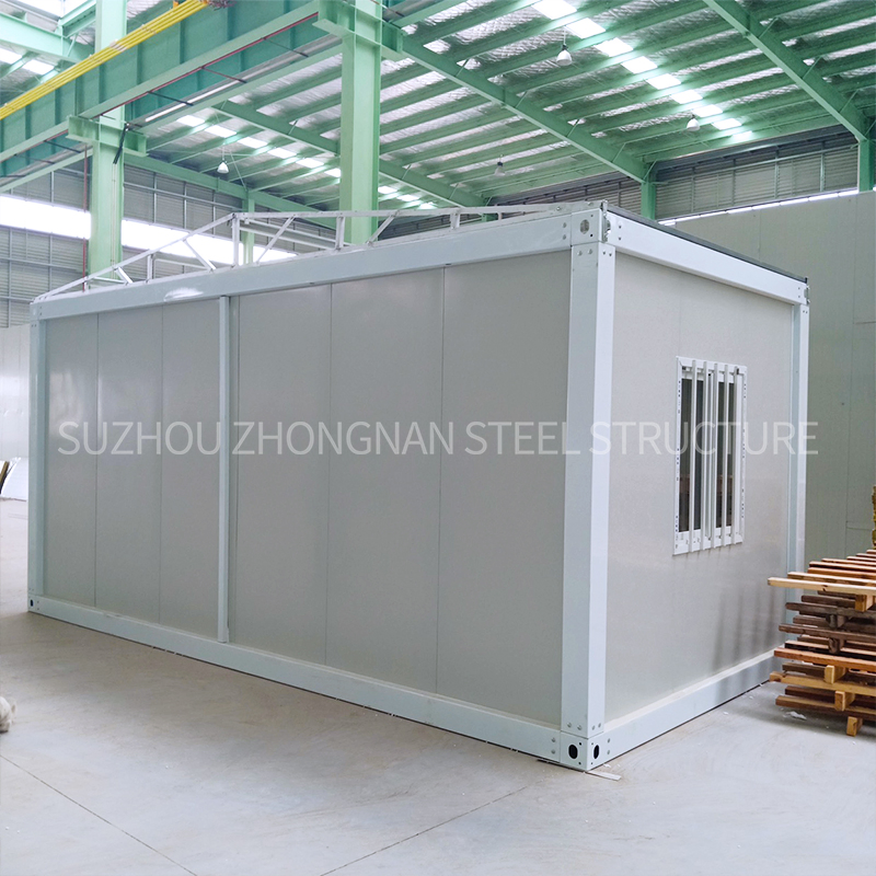 Green and Safe Flat Pack Three Story Container Steel Structure Building Prefabricated Hospital