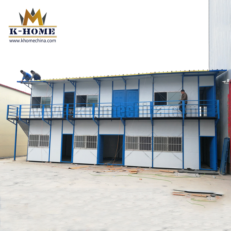 Prefab Dormitory K-Type Prefabricated House for Construction Site