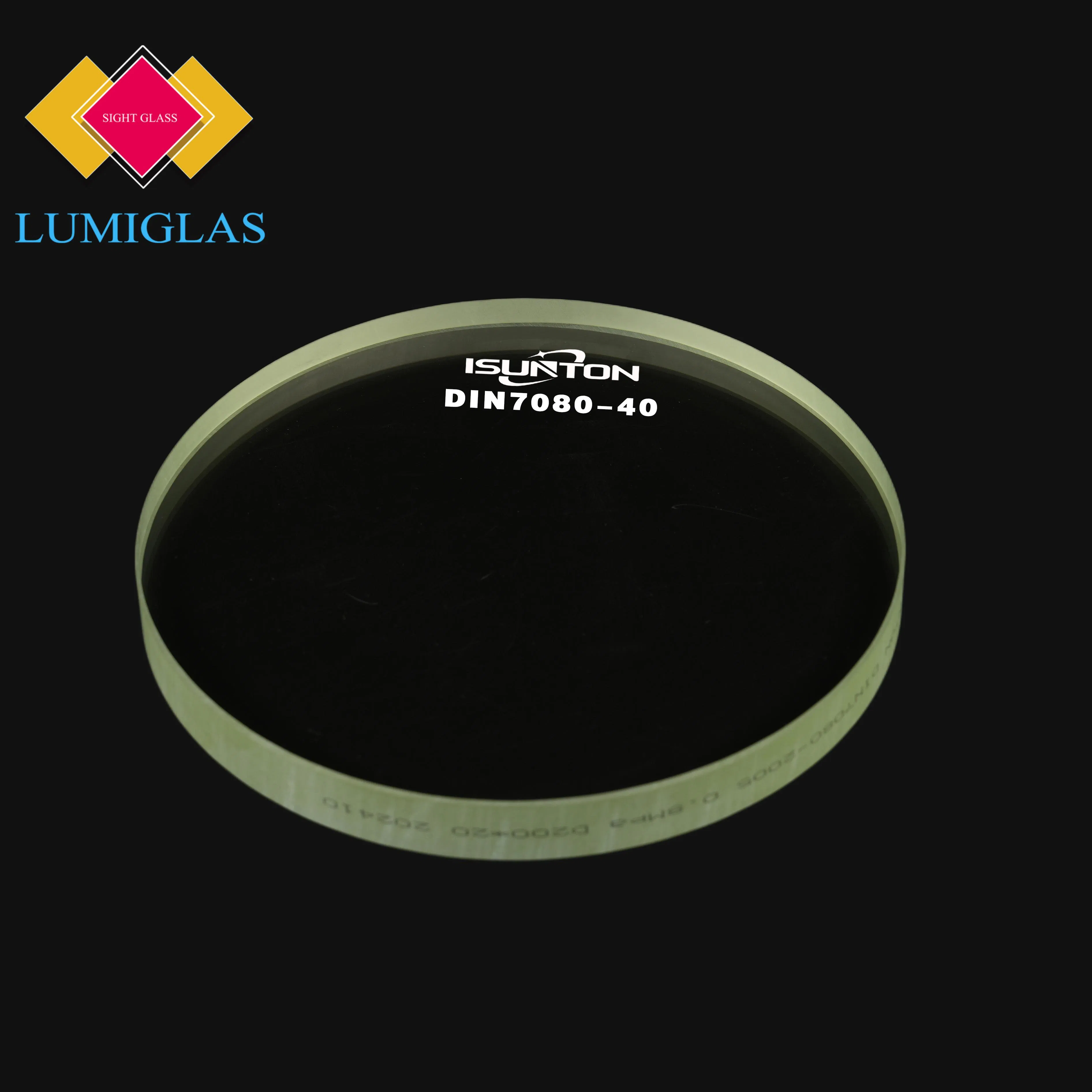 High Borosilicate DIN7080 Toughened Sight Glass