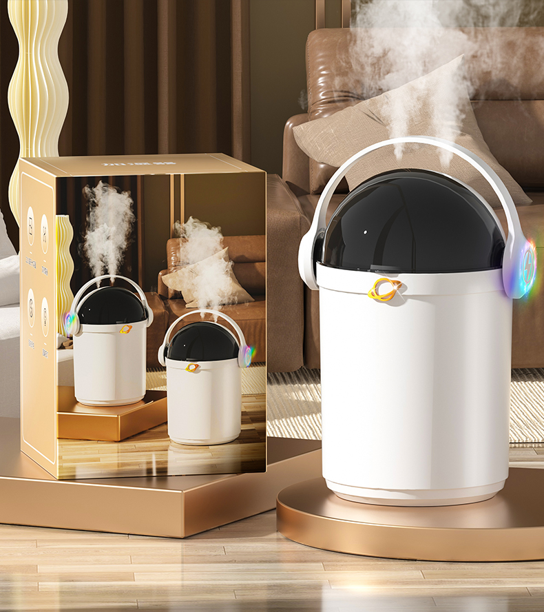 Modern Programmable Cool Mist Humidifier for Home and Office with Five Colors