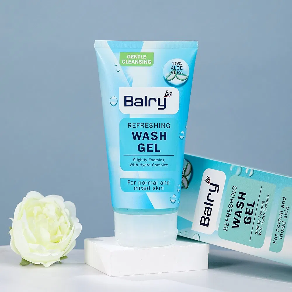 Balry Skincare Deep Cleansing Acne Treatment Moisturizing Face Wash Aloe Vera Facial Cleanser