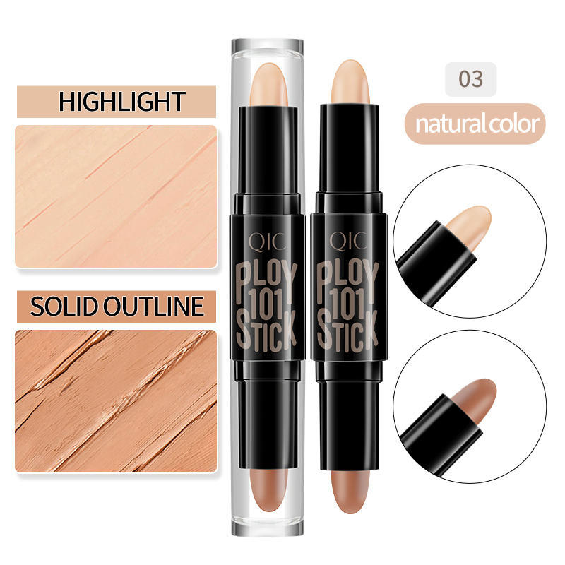 Wholesale Professional OEM Makeup Wonder Stick Dual Highlighter Pen Stick Bronzer Concealer Contour Stick