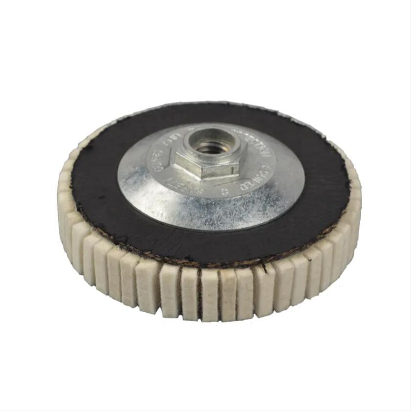 Polishing Wheel Buffing Wheels Buffer Pad Wool Felt Flap Disk for Medical Glass Marble