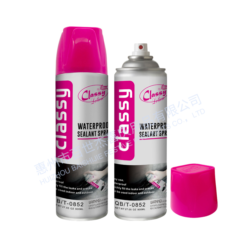 Waterproof Repair and Sealant Aerosol Spray Weather Resistance Leak Stop Sealant Spray