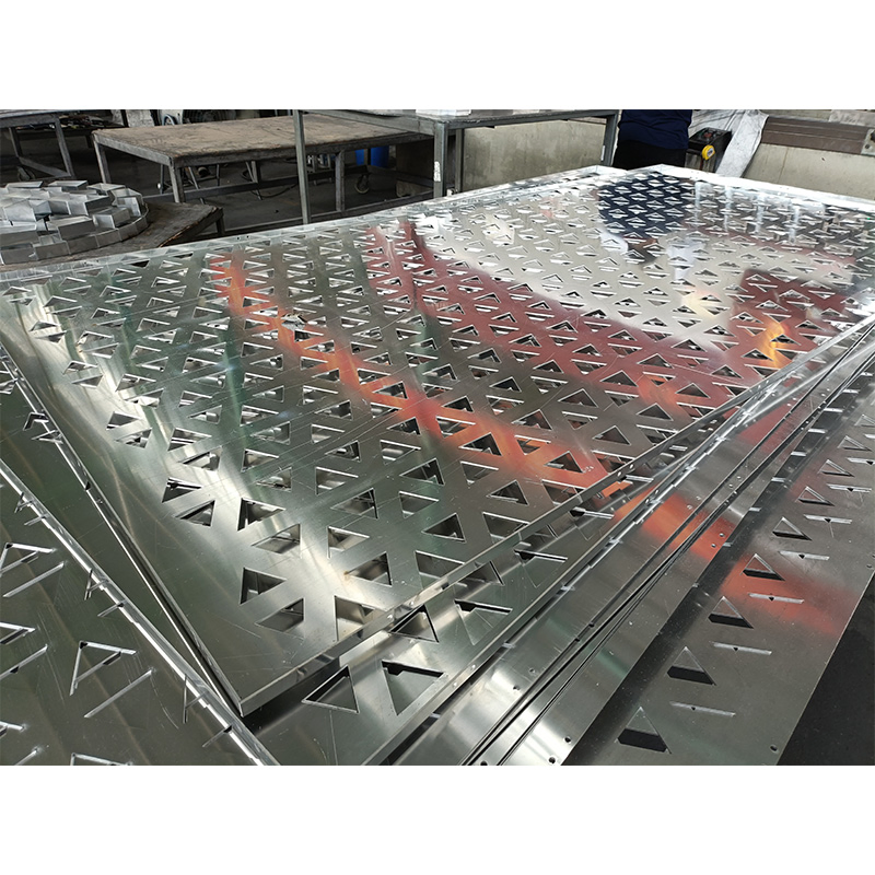 Luxury Villa Decorative Aluminum Made Carved Metal Fence for Swimming Pool and Backyard