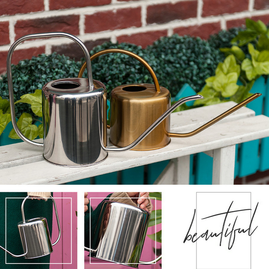 Suitable Handle Garden Watering Can Planter Pot