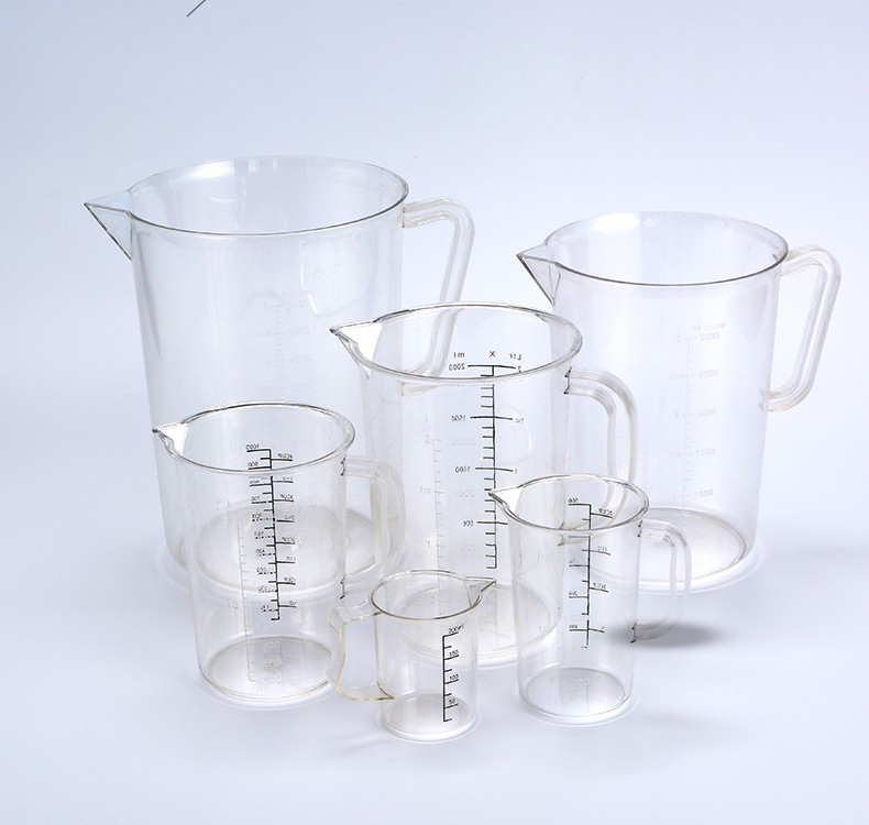 Wholesale PC Measuring Cups Plastic Measuring Cups with Handle Use in Kitchen