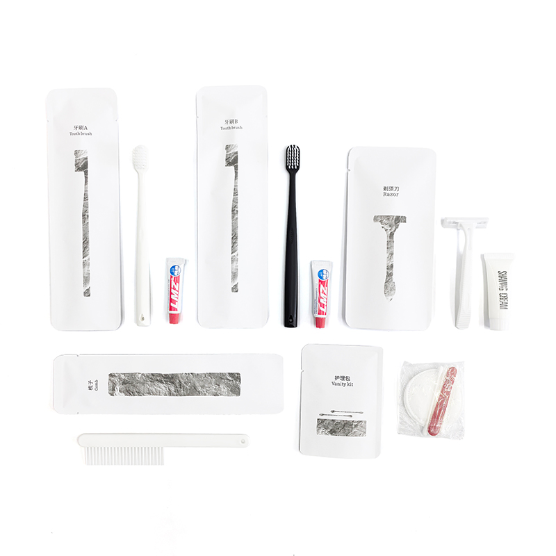 Hotel Supplies Amenities Dental Hygiene Kit SPA Bathroom Disposable Hotel Toiletries Sets