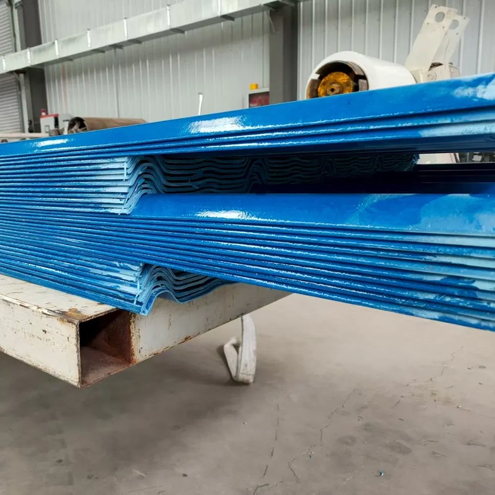 Uniform Thickness FRP GRP Continuous Roofing Sheet