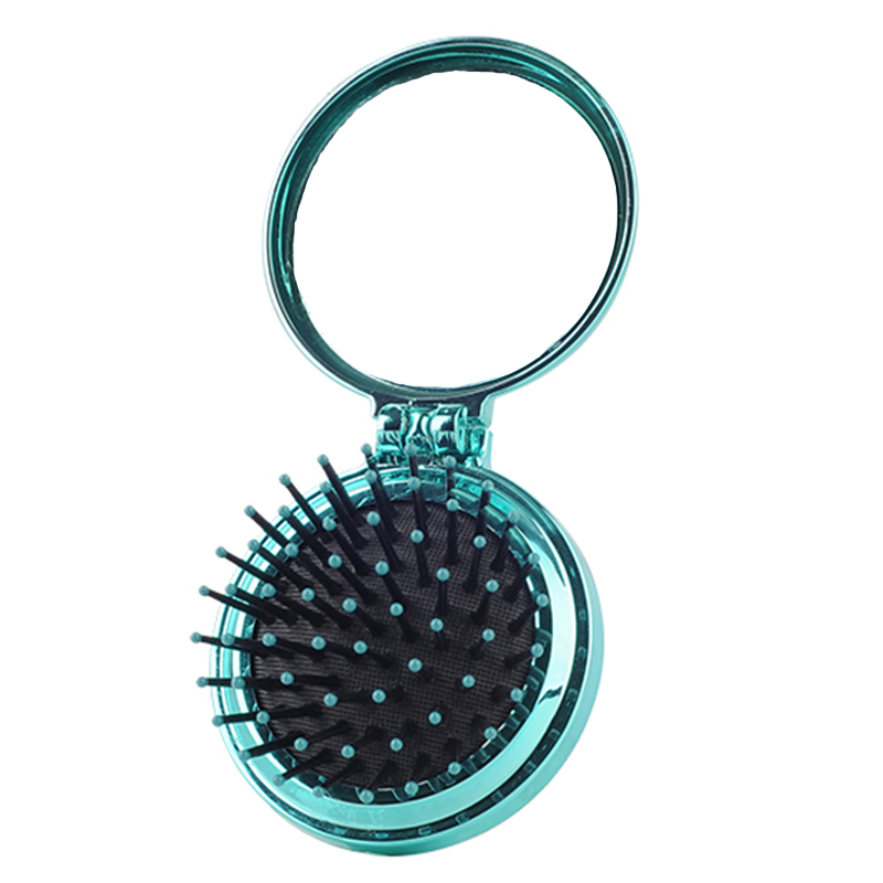 Foldable Comb, Plastic Comb with Mirror, Promotional Comb, Gift Hair Brushes and Comb Mirror Set