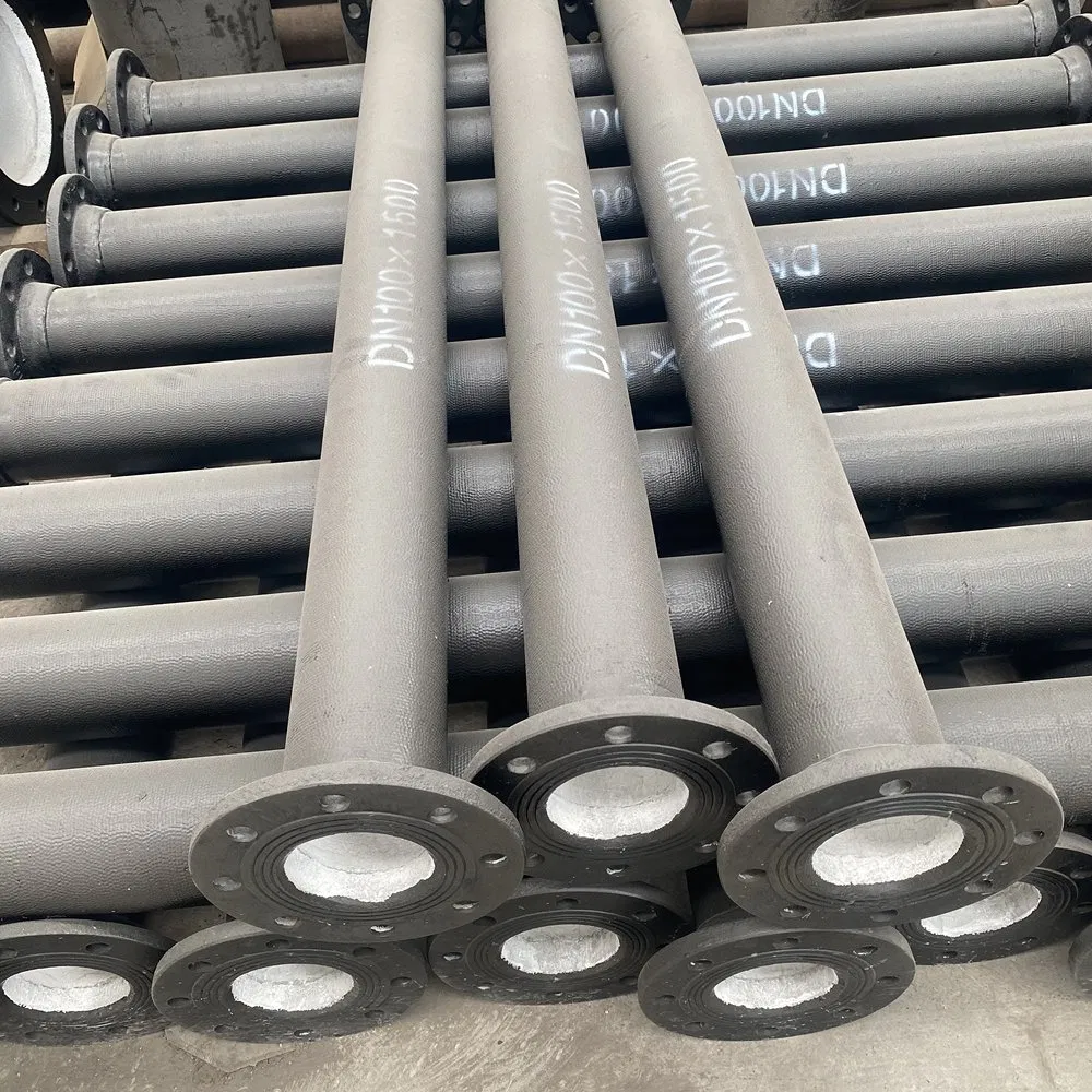 Corrosion Resistant Fusion Bonded Epoxy Coating Flanged Ductile Pipe for Underground Applications