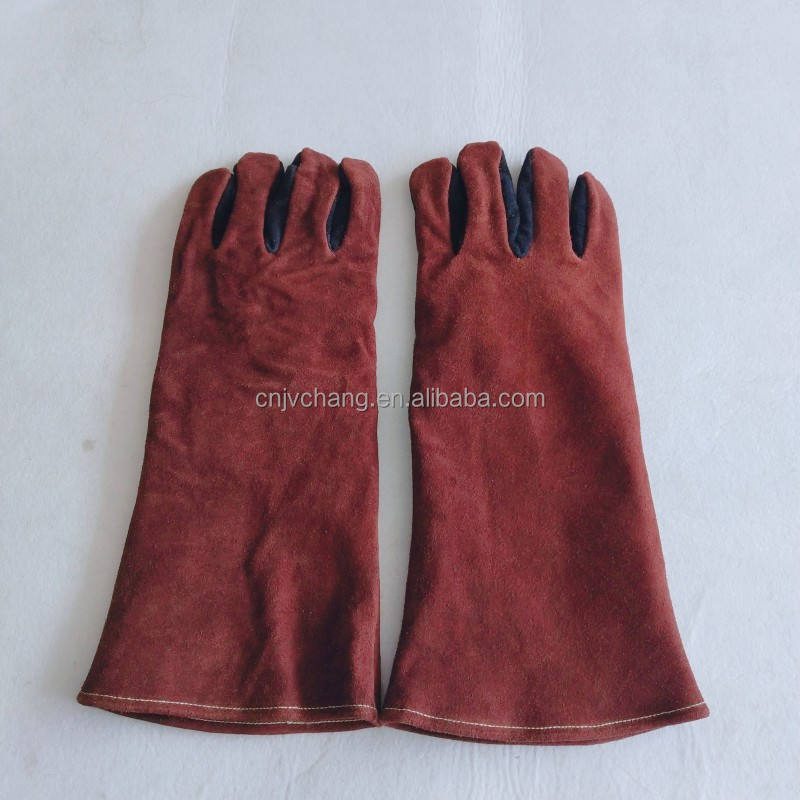 Heavy-Duty Cowhide Leather Baking Mittens for Ultimate Protection