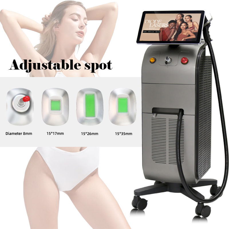 Laser Hair Removal Machine Italy Fluido 15.6 Inch 4K Android Intelligent Screen