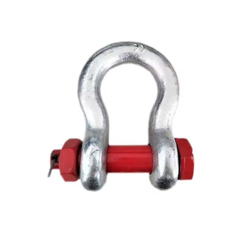 Galvanized Alloy Steel & Carbon Steel D Shackle Adjustable Dee Shackles
