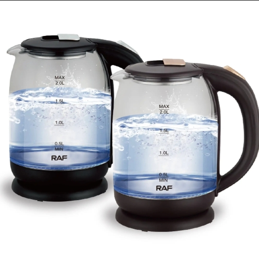 Hot Sale Household High Borosilicate Glass Water Boiler Glass Tea Kettle Electric Kettle