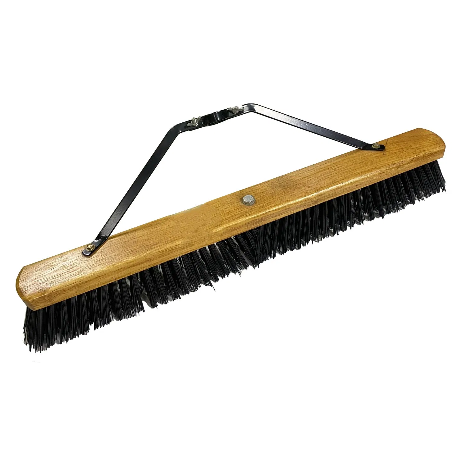 Push Broom Wooden Floor Scrub Brush Long Handle