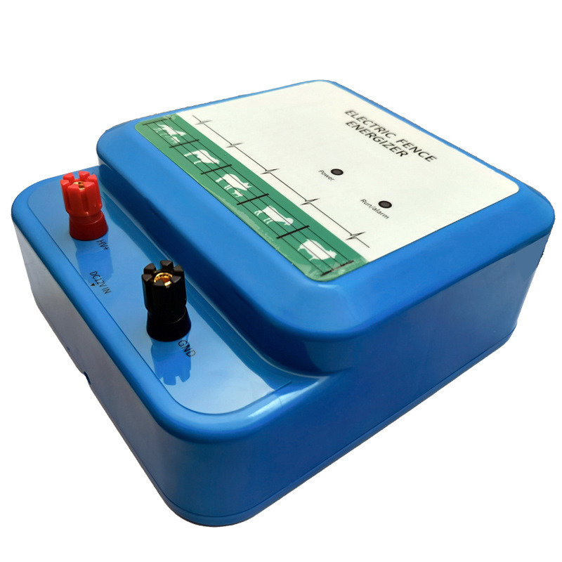 Electric Fence Energizer for Pasture a Complete Set of Pulse High-Voltage Network System for Raising Cattle, Horses, Sheep and Preventing Wild Boar in Farm