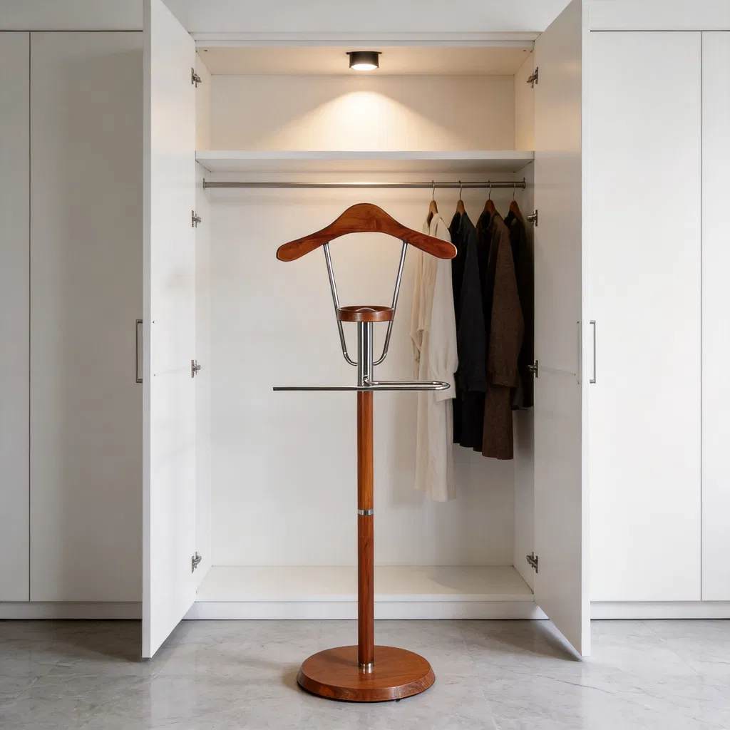 Luxury Sleek Appearance Clothing Organizer Easy Assembly Convenient Daily Use Perfect Bedroom Solution Long Lasting Performance Valet Stand