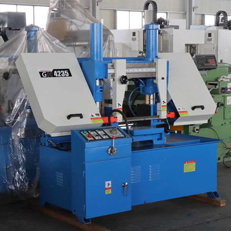 Ленточная пила по металлу промышленная угловая GHZ4230