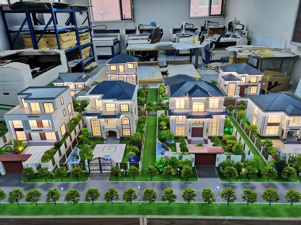 Stunning Heng Hui Architectural Model - Crafted in Guangdong Unique Design