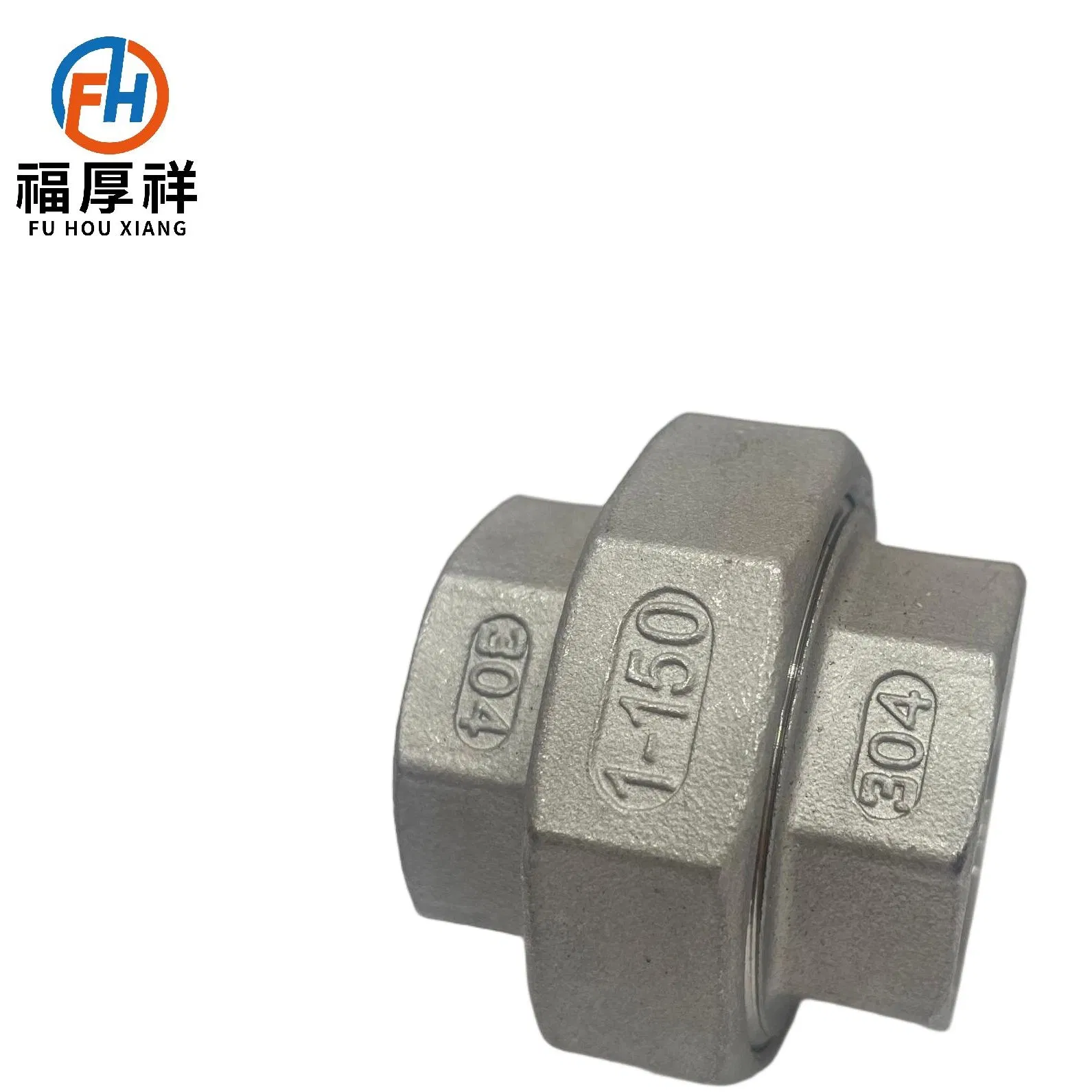 Heavy-Duty Stainless Steel Pipe Fitting Female Threaded Pipe Union Fitting